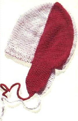 Вязание. Двухцветная шапочка